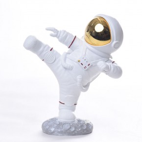 Figura Astronauta Patada  19 Cm Blanco | Esculturas | decoracion